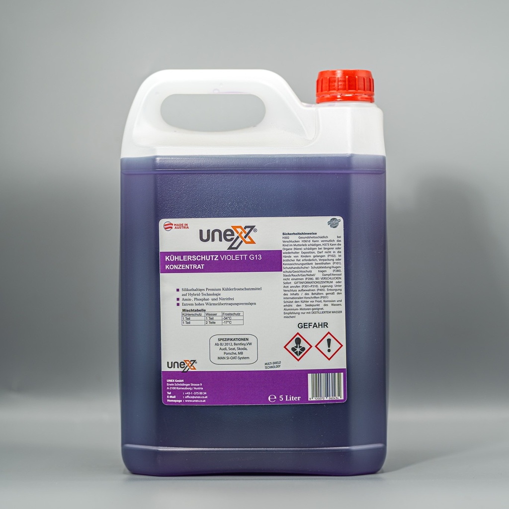 Kühlerschutz Violett AF13 Konzentrat 5 Liter