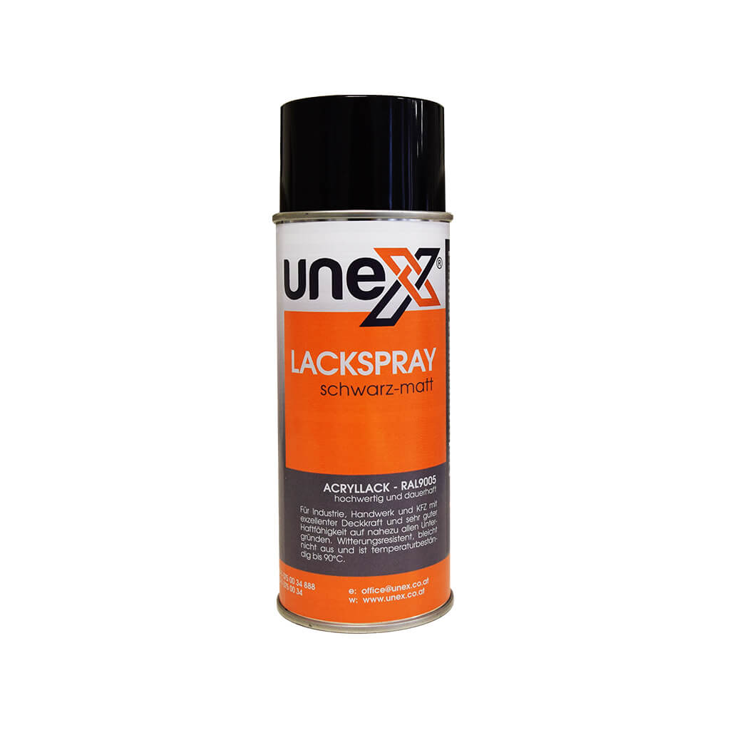 Lackspray Schwarz/Matt 500ml