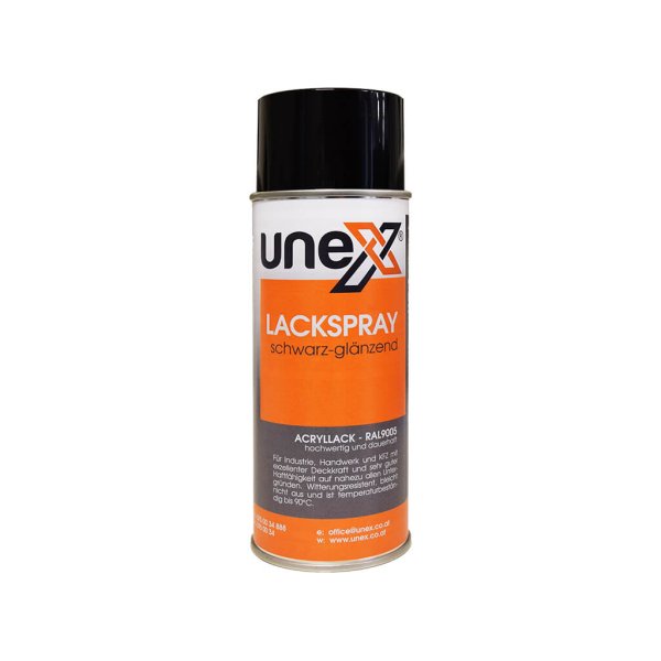 Lackspray Schwarz/Glänzend 400ml