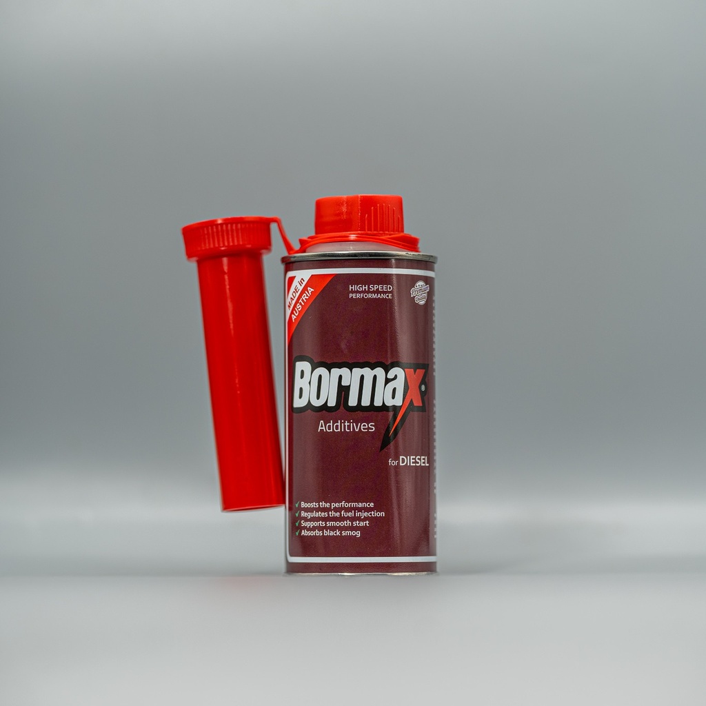 BORMAX Diesel Zusatz 250 ml – Diesel Additiv für Injektoren & Leistungssteigerung