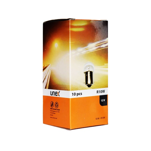 [UNEX10028] R10W 12V 10´er Pack