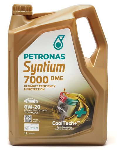 [UNEX11858] Petronas Syntium 7000 DME 0W20 SP 5 Liter 