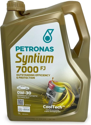 [UNEX11849.1] Petronas Syntium 7000 FJ 0W-30 SN 5 Liter