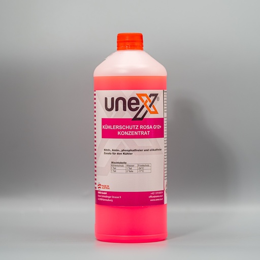[UNEX10730] Kühlerschutz Rosa G12+ Konzentrat 1 Liter