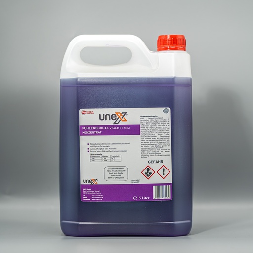 [UNEX10009] Kühlerschutz Violett G13 Konzentrat 5 Liter